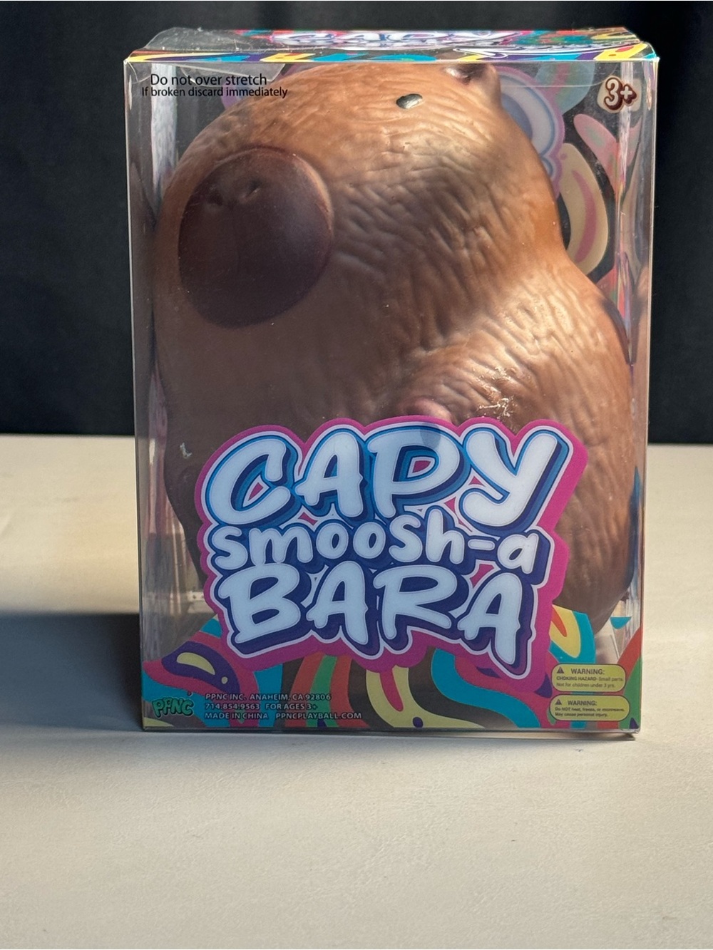 Capy Smoosh-a-bara Brown Capybara